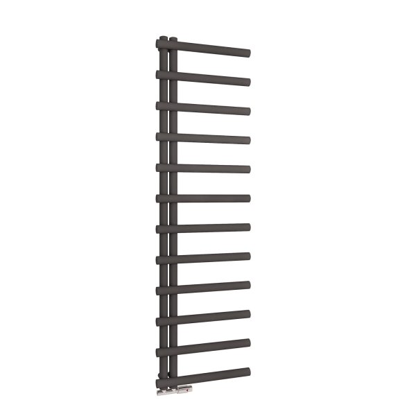 Scudo Carlo 500 x 1750mm Towel Warmer - Carbon Anthracite