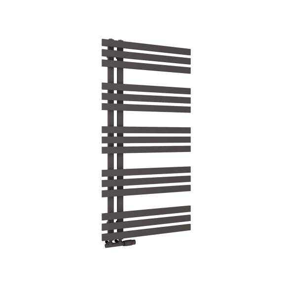Scudo Elizabeth 600 x 1200mm Towel Warmer - Carbon Anthracite