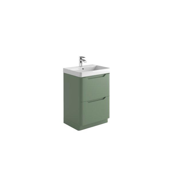 Scudo Ella 600mm Floorstanding Unit - Green