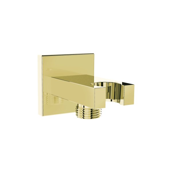 Vitra Root Square Built-In Handshower Outlet - Soft Gold