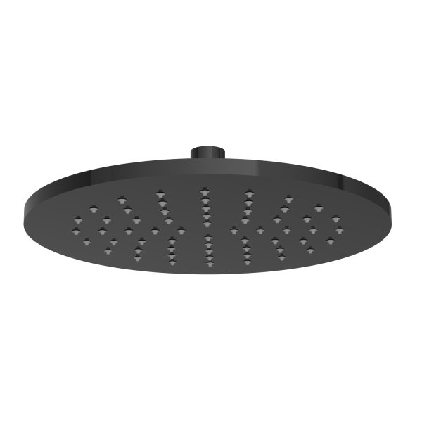 Vitra Origin 250mm Rain Showerhead - Gloss Black