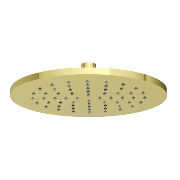 Vitra Origin 250mm Rain Showerhead - Soft Gold