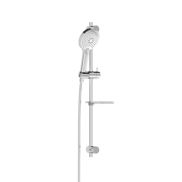 Vitra Bliss 3 Function Shower Rail Set - Chrome