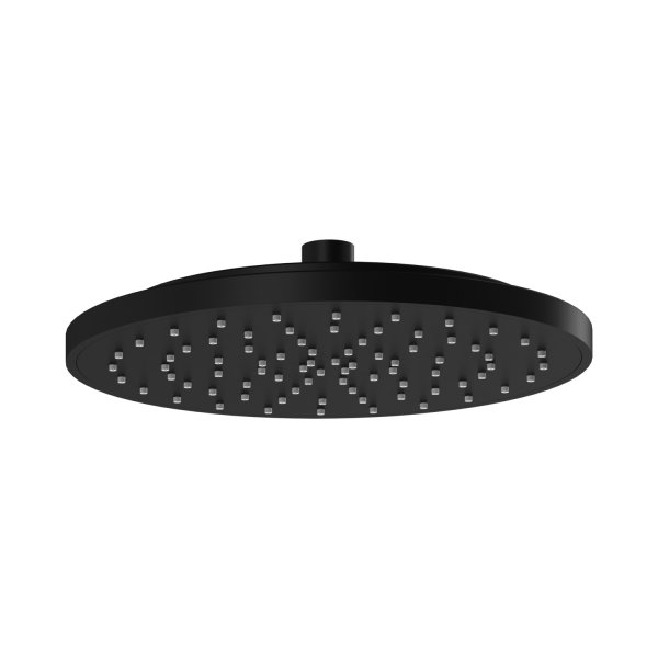 Vitra Origin 250mm Classic Shower Head - Matt Black