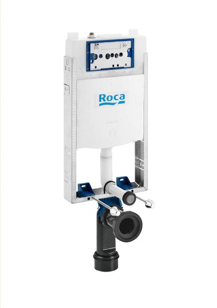 Roca Duplo One Compact Depth Concealed Cistern for Solid Wall Installation