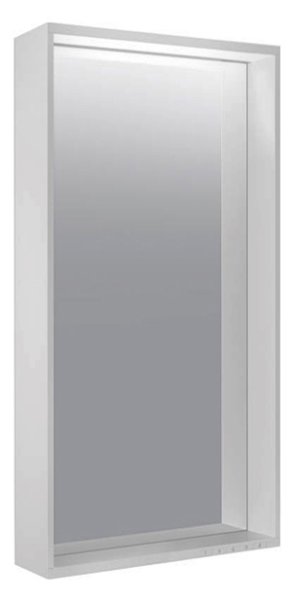 Keuco Plan 460 x 850mm LED Mirror - Anodised Silver