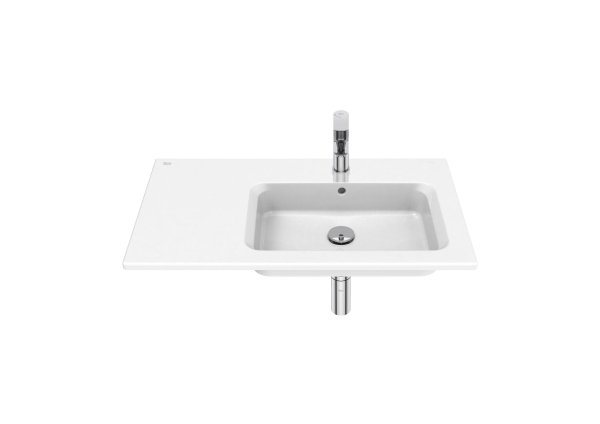 Roca The Gap 800mm 1 Tap Hole Right Hand Basin