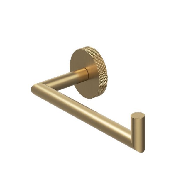 Abacus Iso Pro Toilet Roll Holder - Brushed Brass - Stock Clearance