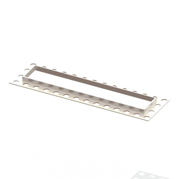 Abacus Elements 300mm Linear Waste Finishing Trim - Stainless Steel - Stock Clearance