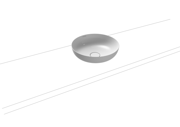 Kaldewei Miena 380mm Countertop Basin - Alpine White