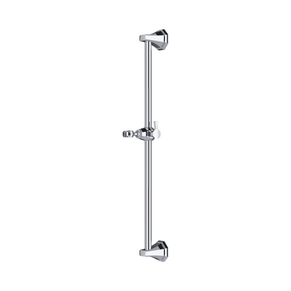 Perrin & Rowe Deco 600mm Sliding Rail - Chrome
