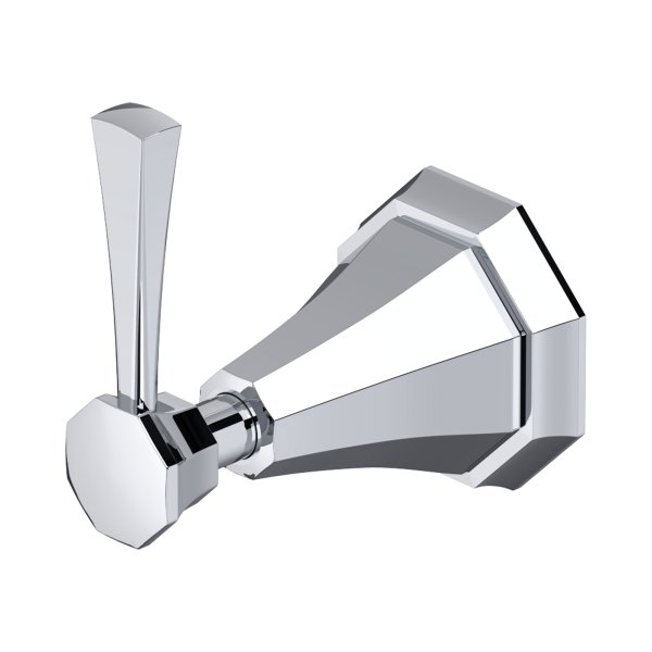 Perrin & Rowe Deco Four-Way Concealed Diverter with Lever Handle - Chrome