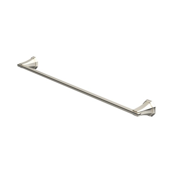 Perrin & Rowe Deco 640mm Towel Rail - Pewter