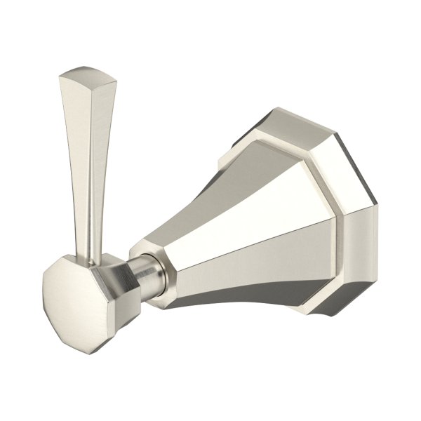Perrin & Rowe Deco Four-Way Concealed Diverter with Lever Handle - Pewter