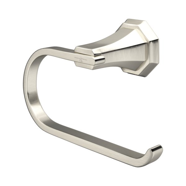 Perrin & Rowe Deco Toilet Paper Holder - Pewter