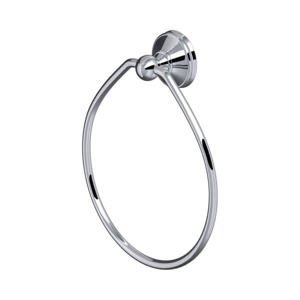Perrin & Rowe Georgian Towel Ring - Chrome