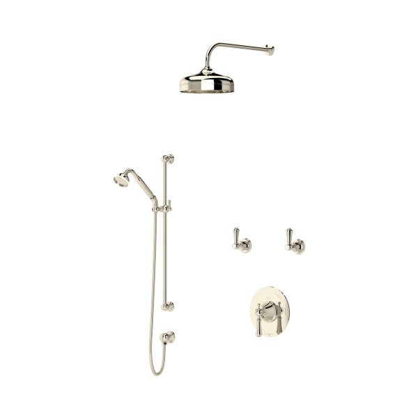 Perrin & Rowe Georgian Shower Set 1 - Nickel