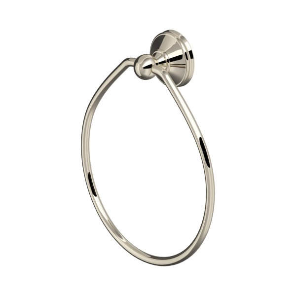 Perrin & Rowe Georgian Towel Ring - Nickel