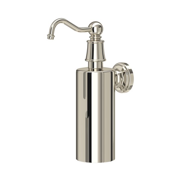 Perrin & Rowe Georgian Wall-Mounted Soap Dispenser - Nickel