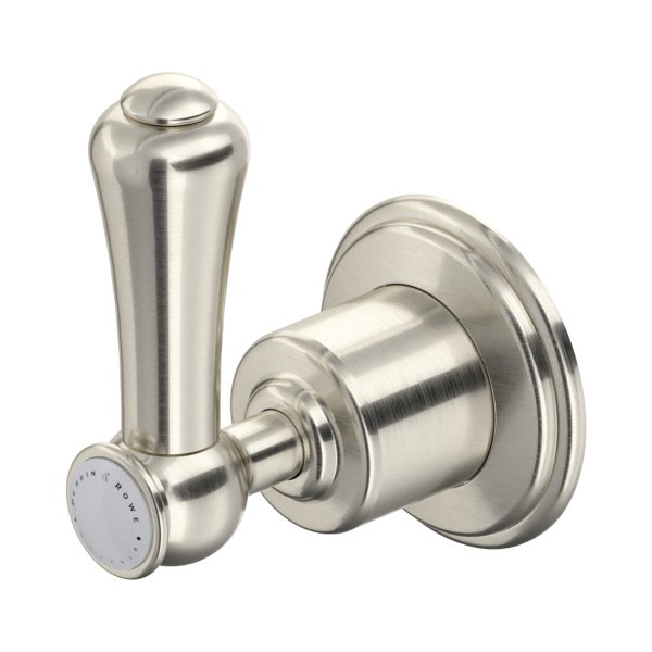Perrin & Rowe Georgian Four-Way Diverter with Lever Handle - Pewter