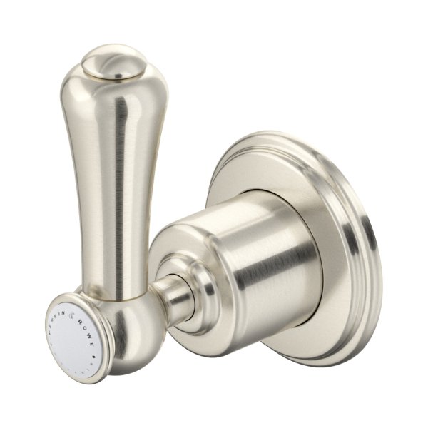 Perrin & Rowe Georgian Three-Way Diverter with Lever Handle - Pewter