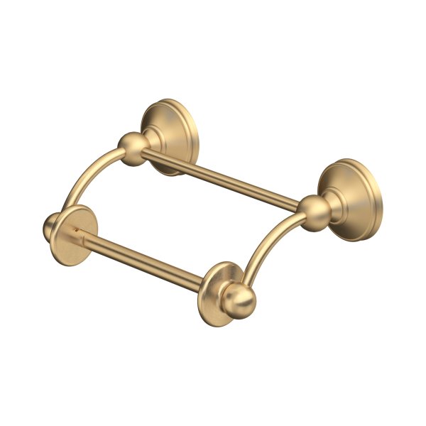 Perrin & Rowe Georgian Toilet Paper Holder - Satin Brass