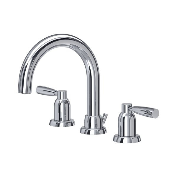 Perrin & Rowe Langbourn Three-Hole Deck-Mounted Basin Mixer - Chrome