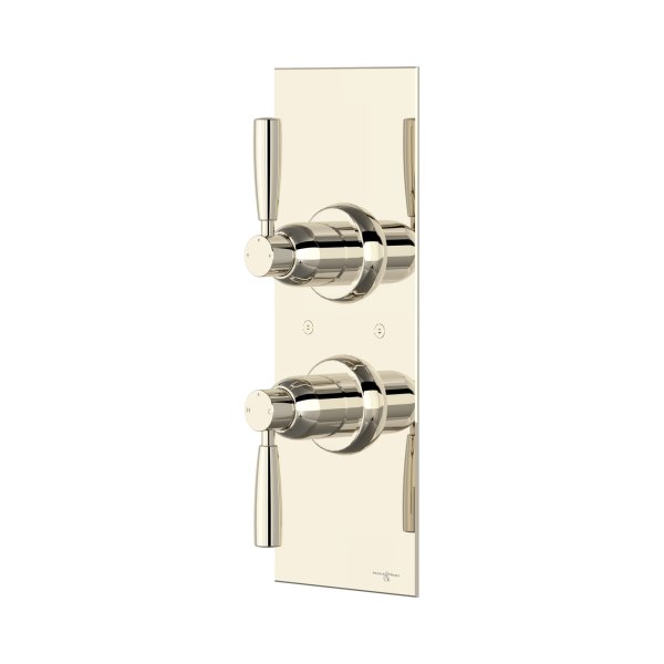 Perrin & Rowe Langbourn Concealed Thermostatic Shower Mixer With Diverter - Nickel