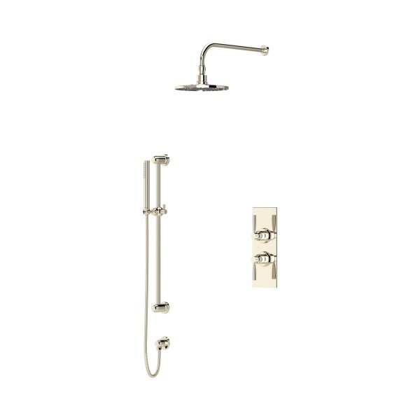 Perrin & Rowe Langbourn Shower Set 1 - Nickel