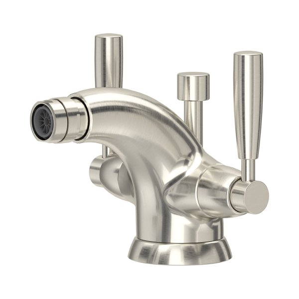 Perrin & Rowe Langbourn Bidet Mixer - Pewter