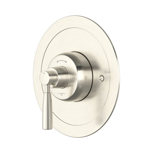 Perrin & Rowe Langbourn Concealed Thermostatic Shower Mixer with Lever Handle (Round) - Pewter