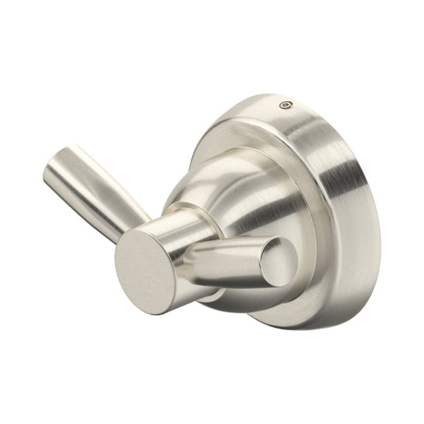 Perrin & Rowe Langbourn Double Robe Hook - Pewter
