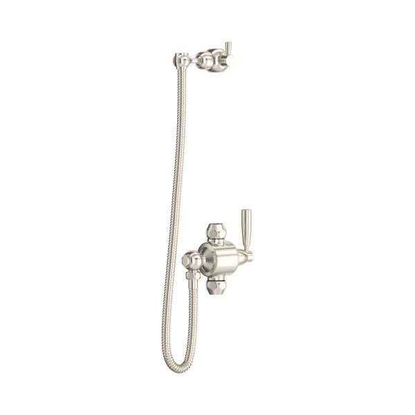 Perrin & Rowe Langbourn Riser Diverter Kit - Pewter