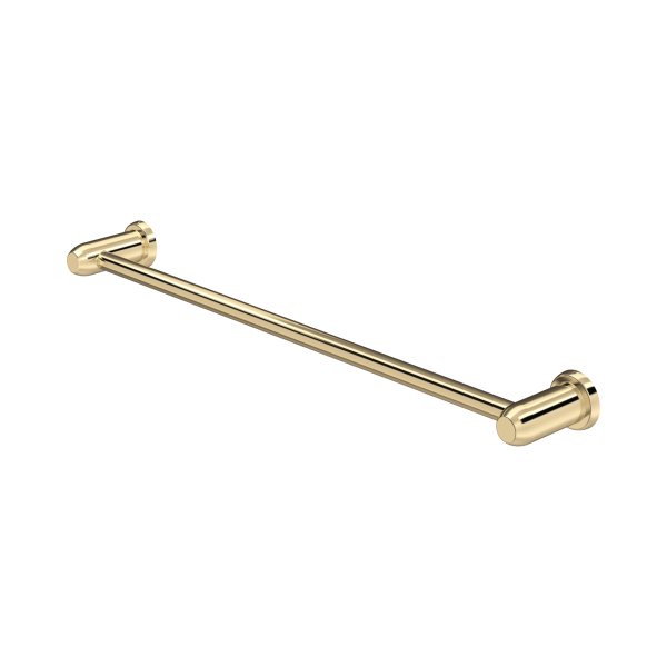 Perrin & Rowe Langbourn 648mm Single Towel Rail - Gold