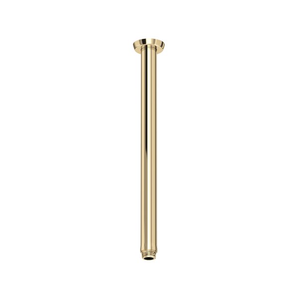 Perrin & Rowe Langbourn Ceiling Shower Outlet (300mm) - Gold