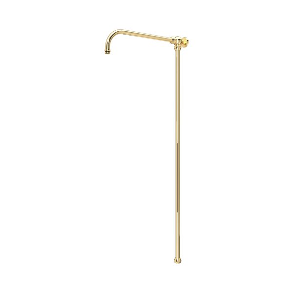 Perrin & Rowe Langbourn Fixed Riser - Polished Brass