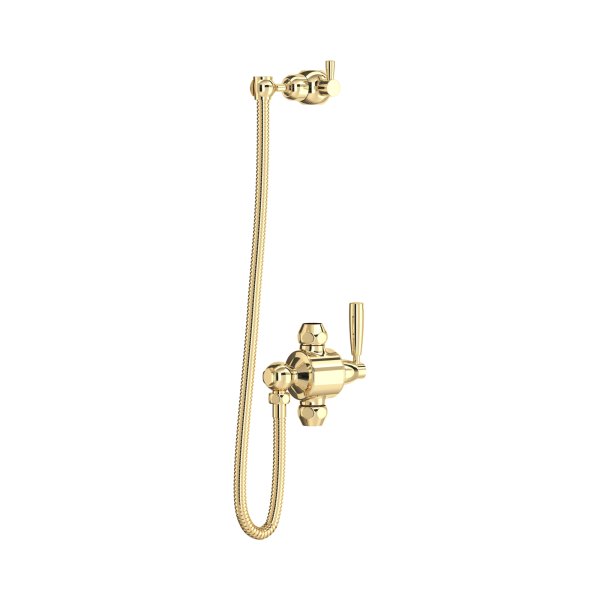 Perrin & Rowe Langbourn Riser Diverter Kit - Polished Brass