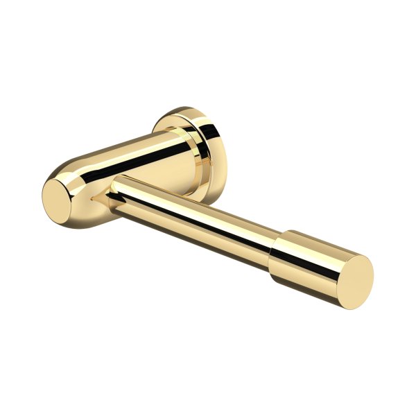 Perrin & Rowe Langbourn Toilet Roll Holder - Polished Brass