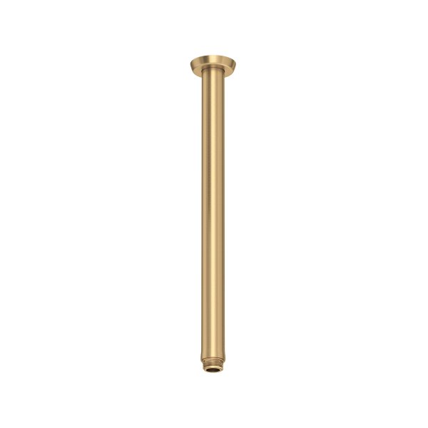 Perrin & Rowe Langbourn Ceiling Shower Outlet (300mm) - Satin Brass