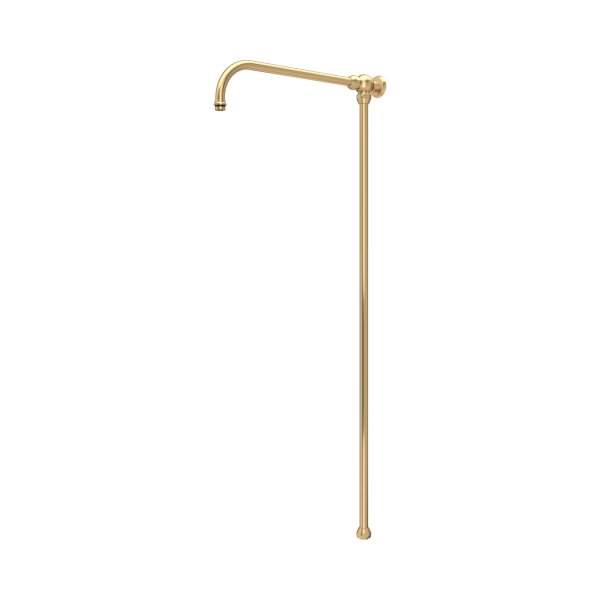 Perrin & Rowe Langbourn Fixed Riser - Satin Brass