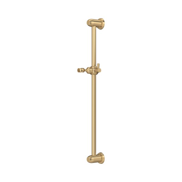 Perrin & Rowe Langbourn Sliding Rail - Satin Brass