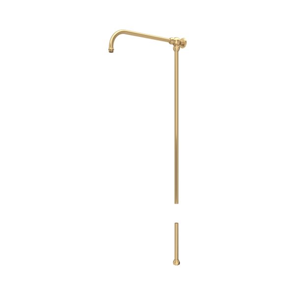 Perrin & Rowe Langbourn Split Riser - Satin Brass