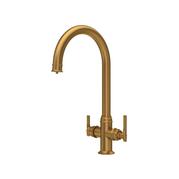 Perrin & Rowe Southbank 3-in-1 Instant Hot Water Tap - Aged Brass