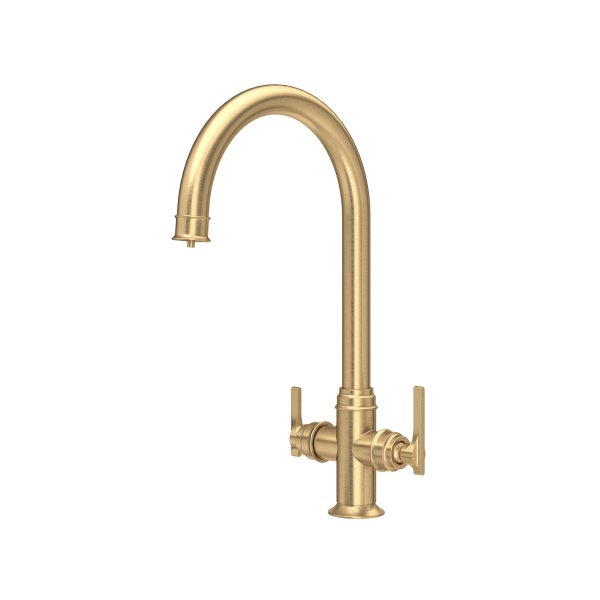 Perrin & Rowe Southbank 3-in-1 Instant Hot Water Tap - Satin Brass