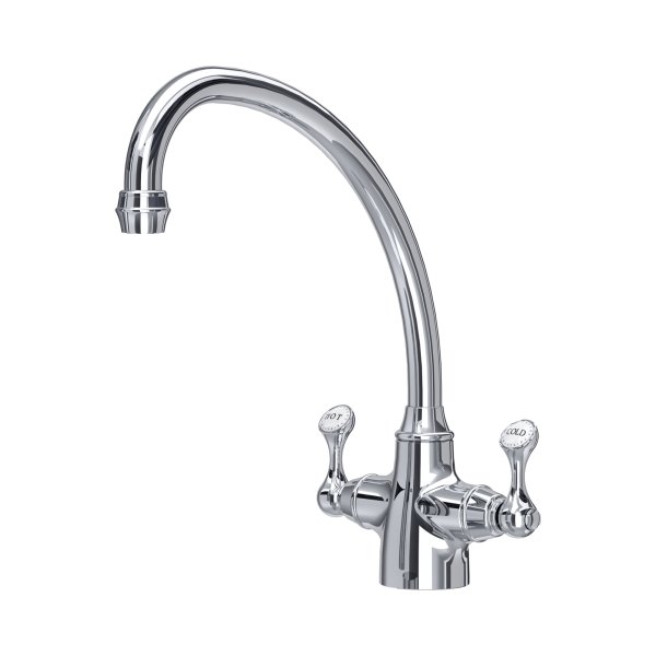 Perrin & Rowe Etruscan Monobloc Sink Mixer - Chrome