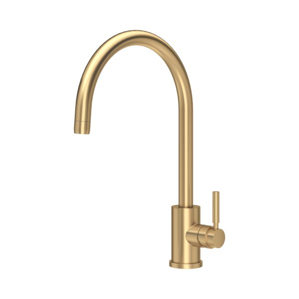 Perrin & Rowe Juliet Monobloc Sink Mixer - Satin Brass