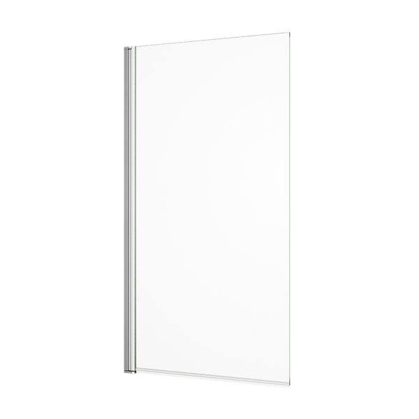 Abacus 1500 x 800 x 8mm One Part Bath Screen - Chrome
