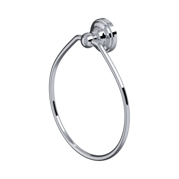 Perrin & Rowe Traditional 150mm Towel Ring - Chrome