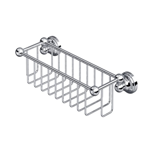 Perrin & Rowe Traditional 260mm Shower Basket - Chrome