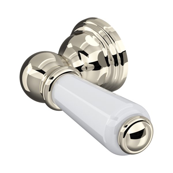 Perrin & Rowe Traditional Concealed Cistern Lever - Nickel